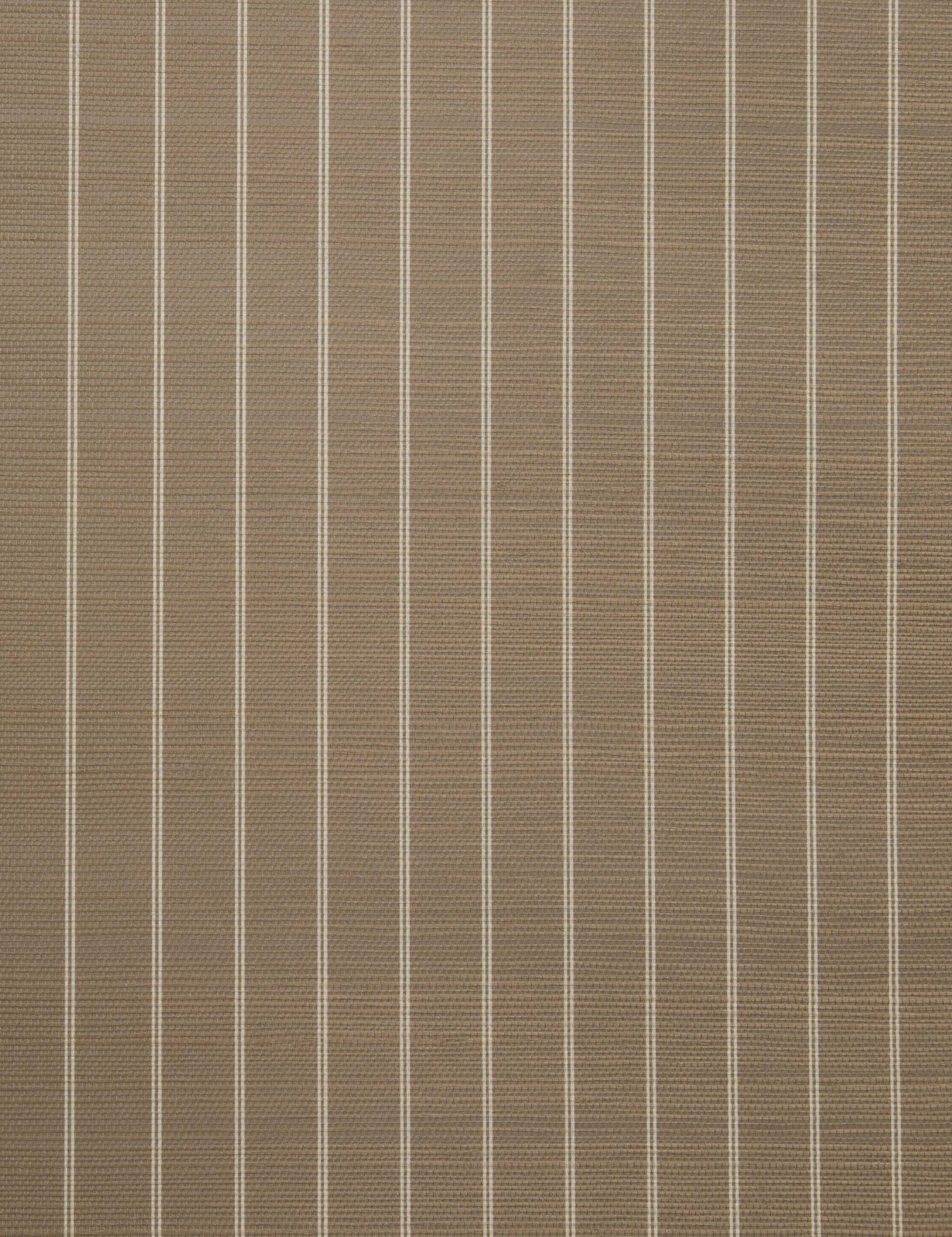 Carnegie Grasscloth Wallpaper Swatch, Clay + Ivory