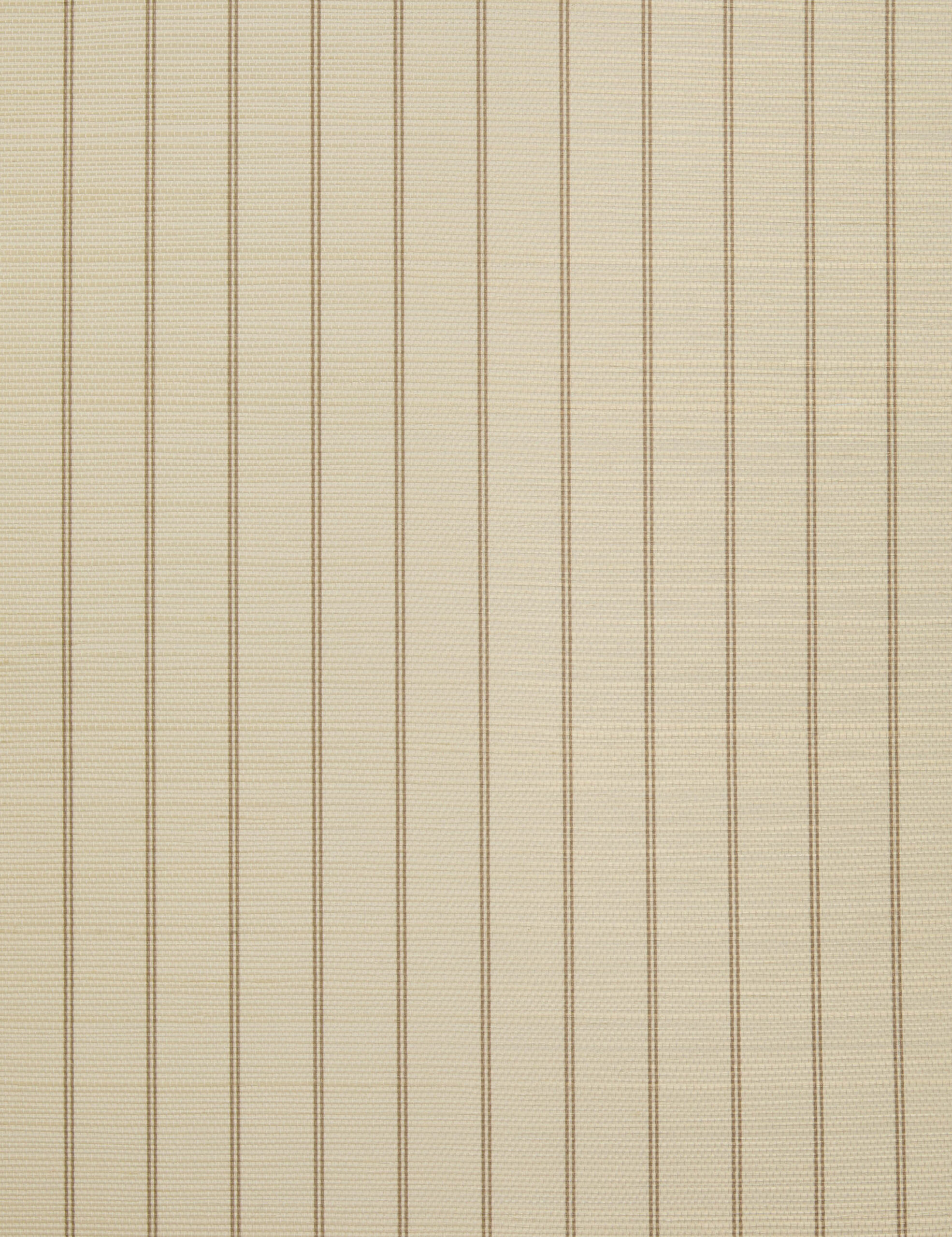 Carnegie Grasscloth Wallpaper Swatch, Ivory + Clay