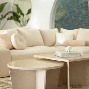 Kimora Round Coffee Table